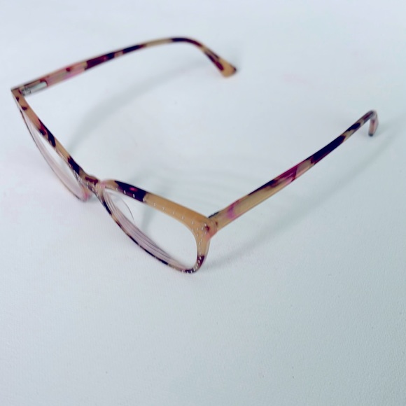 Prescription eyeglasses frame small tortoise cat-eye brown pink zenni - Picture 4 of 6